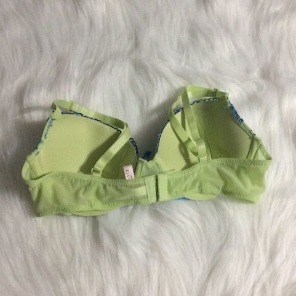 4 for $20//Retro Green Bra - Picture 5 of 7